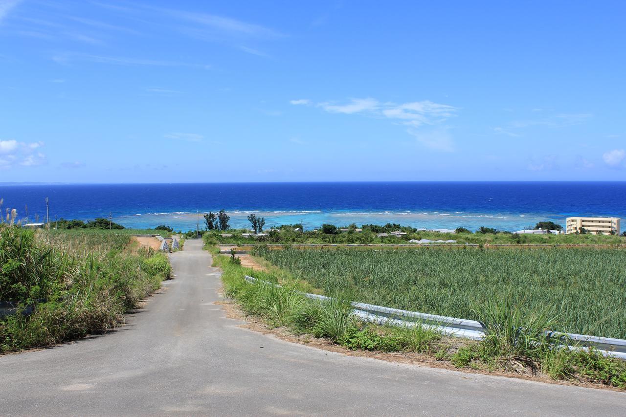 Panorama Ocean View Cottage Motobu Bagian luar foto