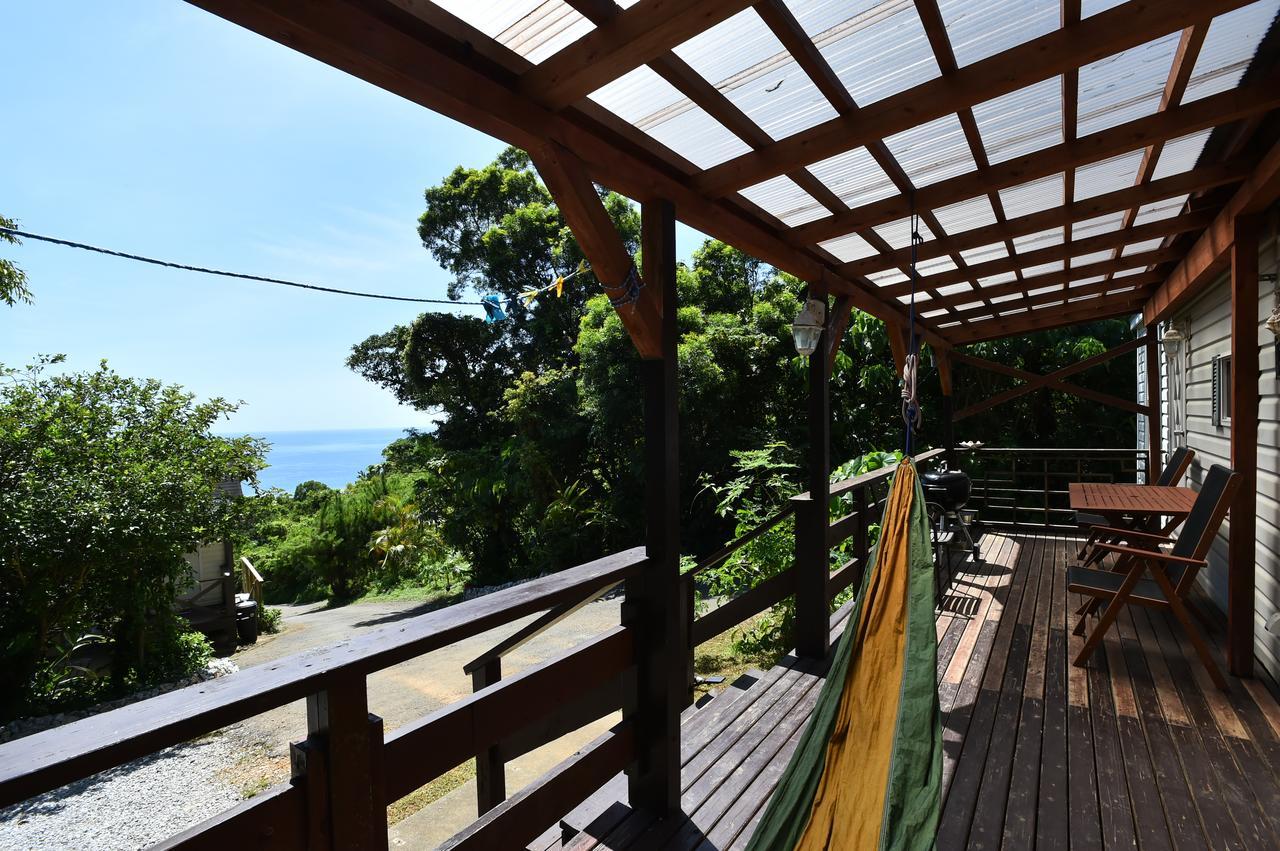 Panorama Ocean View Cottage Motobu Bagian luar foto