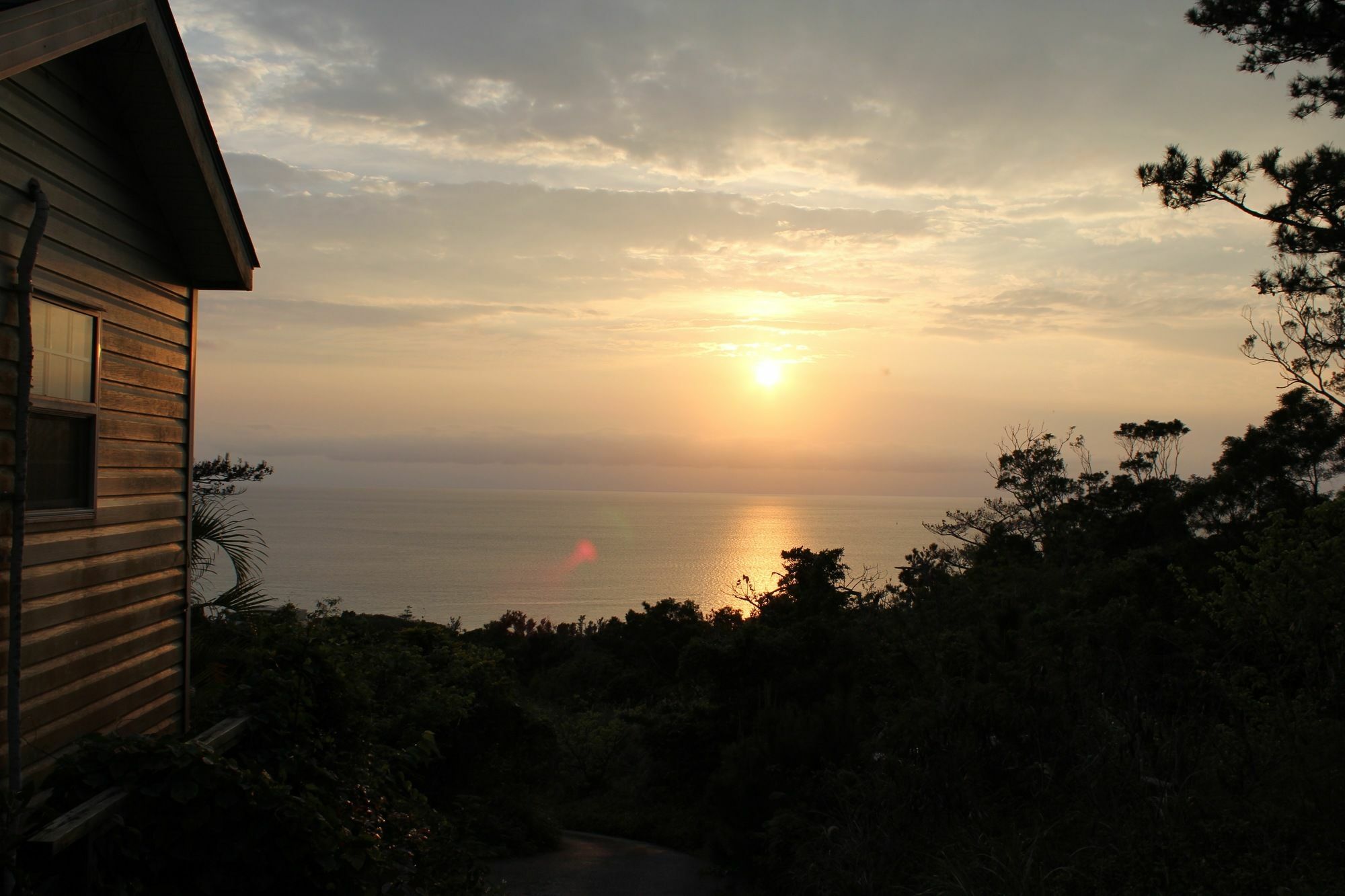 Panorama Ocean View Cottage Motobu Bagian luar foto